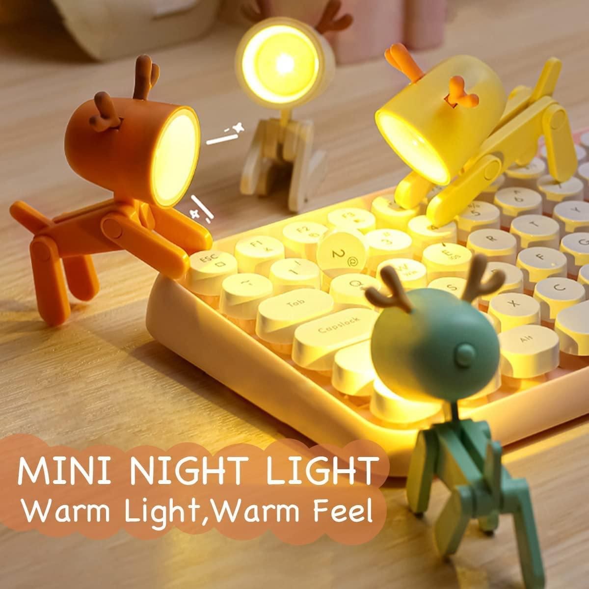 Mini Reindeer LED Desk Lamp