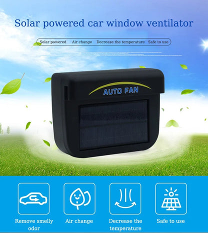AutoCool Solar Powered Car Ventilation Fan