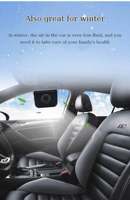 AutoCool Solar Powered Car Ventilation Fan