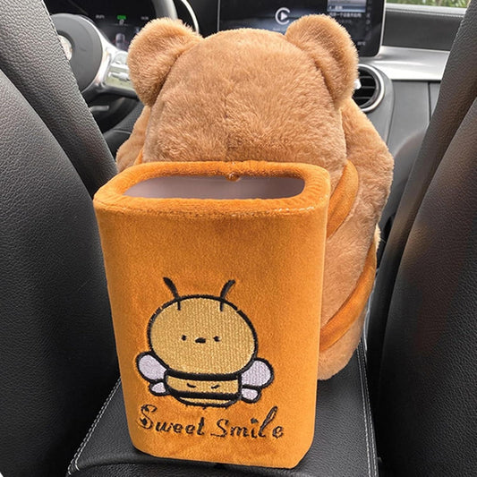 TidyTeddy™ Duo Bin | 2-in-1 Tissue Holder & Waste Bin