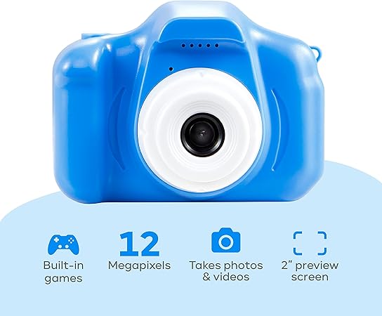 KidzTech – 12MP Kids Digital Camera with 2" Screen